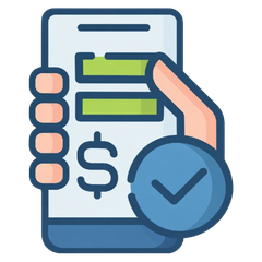 Ícone de Agendamento de Pagamentos - BPO Financeiro