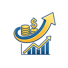 Ícone de Fluxo de Caixa Terceirizado - BPO Financeiro